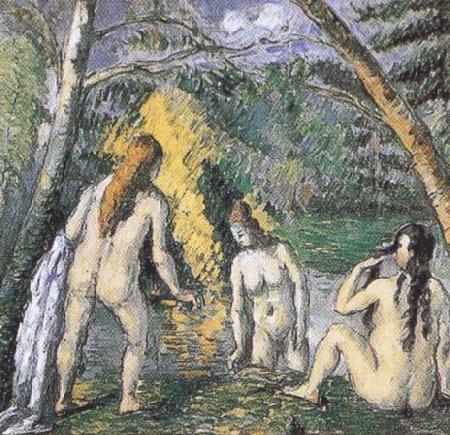 Paul Cezanne Three Bathers (mk35) Germany oil painting art
